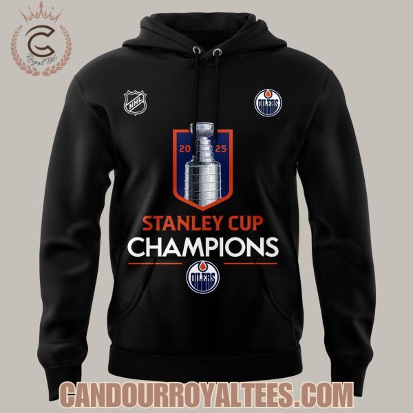 Edmonton Oilers Champion NHL Stanley Cup 2025 Tshirt, Hoodie