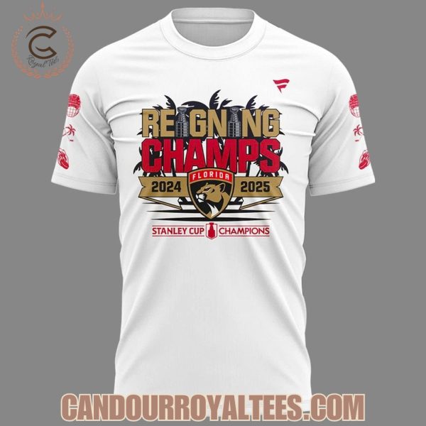Florida Panthers Back-To-Back Stanley Cup Champions 2025 Tshirt, Hoodie, Cap