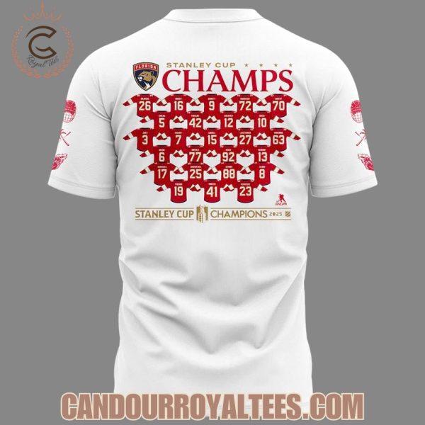 Florida Panthers Back-To-Back Stanley Cup Champions 2025 Tshirt, Hoodie, Cap
