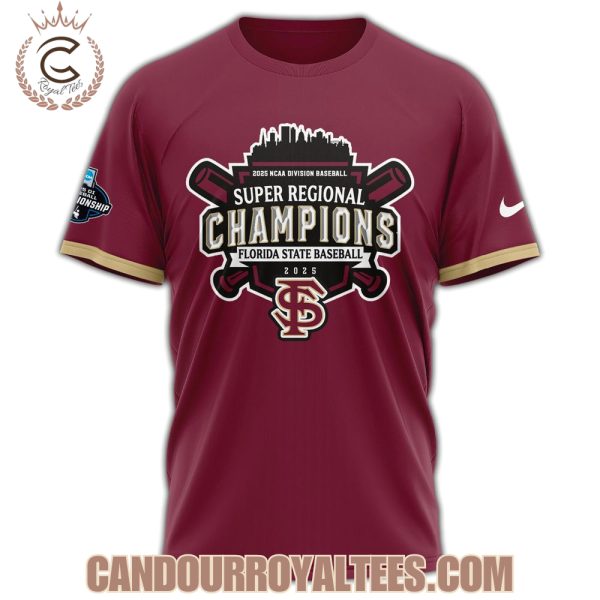 Florida State Seminoles 2025 Super Regionals Champions Tshirt, Hoodie, Cap