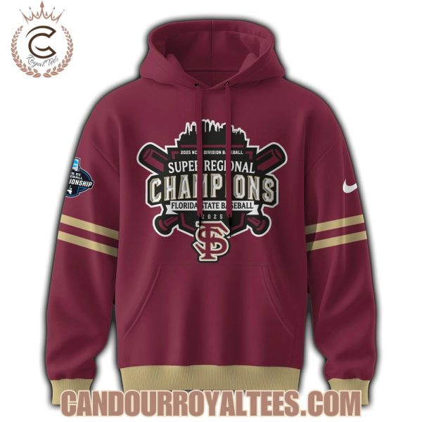 Florida State Seminoles 2025 Super Regionals Champions Tshirt, Hoodie, Cap