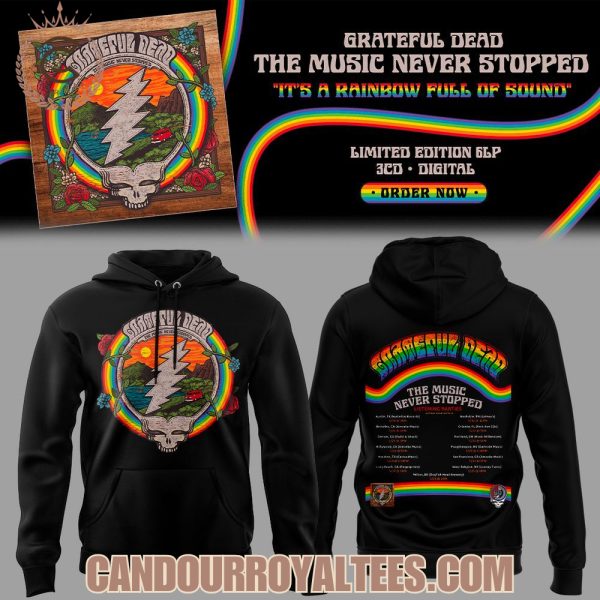Grf.D The Music Never Stopped Tshirt, Hoodie, Cap