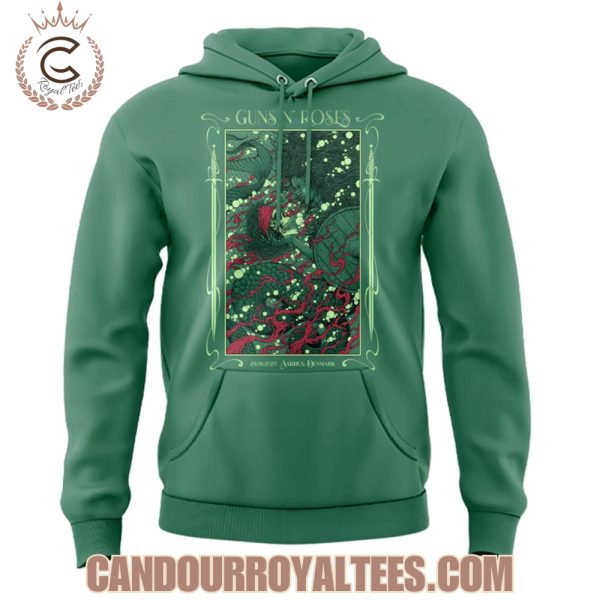Guns N’ Roses World Tour to Aarhus 2025 Hoodie