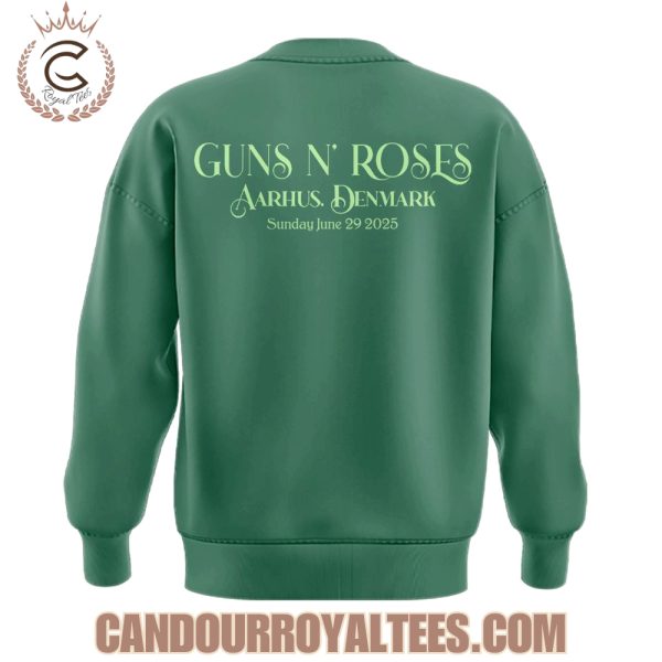 Guns N’ Roses World Tour to Aarhus 2025 Hoodie
