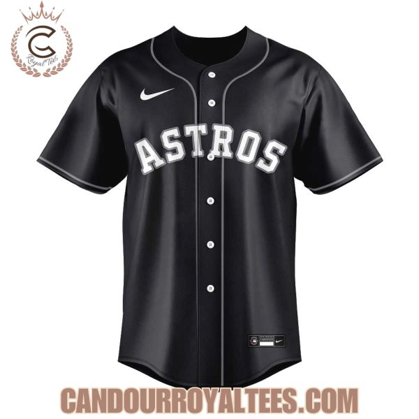 Houston Astros Black Lights Out Limited Edition Jersey
