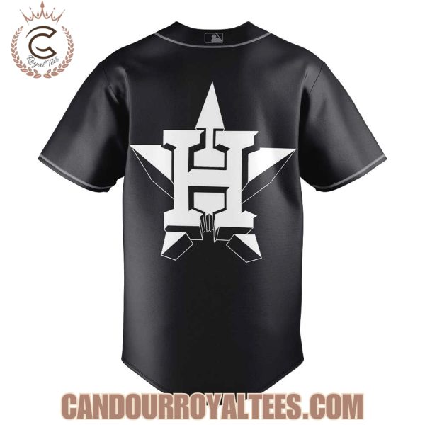 Houston Astros Black Lights Out Limited Edition Jersey