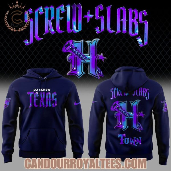 Houston Texans Honor All-Time DJ DJ Screw Blue Hoodie