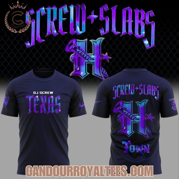 Houston Texans Honor All-Time DJ DJ Screw Blue Hoodie