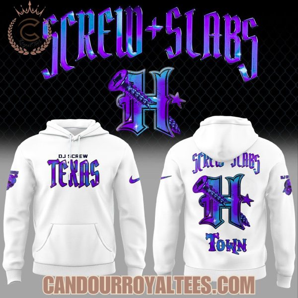 Houston Texans Honor All-Time DJ DJ Screw White Hoodie