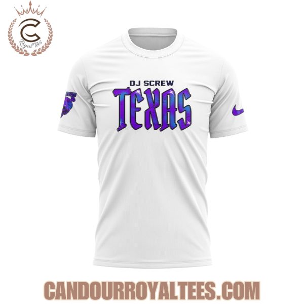 Houston Texans Honor All-Time DJ DJ Screw White Hoodie