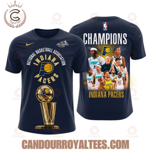 Indiana Basketball Champions Finals 2024-25 Season 3D Unisex T-shirt