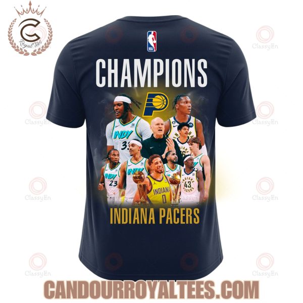 Indiana Basketball Champions Finals 2024-25 Season 3D Unisex T-shirt