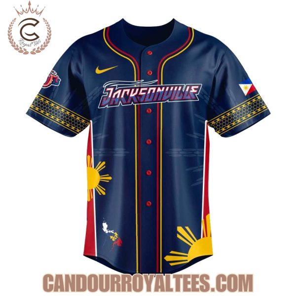 Jacksonville Jumbo Shrimp Filipino Heritage Night Jersey