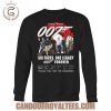 james bond six faces one legacy 007 forever thank you for the memories t shirt 3.jpg