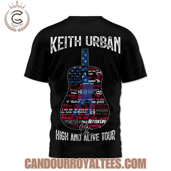 Keith Urban High And Alive Tour TShirt