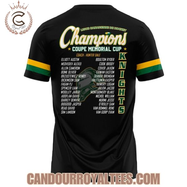 London Knights Coupe Memorial Cup Champions 2025 Tshirt, Hoodie, Cap