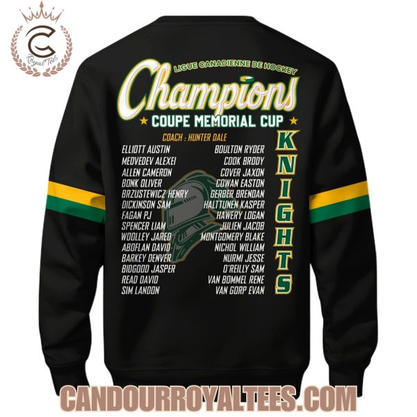 London Knights Coupe Memorial Cup Champions 2025 Tshirt, Hoodie, Cap