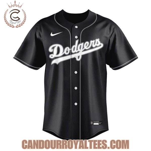 Los Angeles Dodgers Black Lights Out Limited Edition Jersey