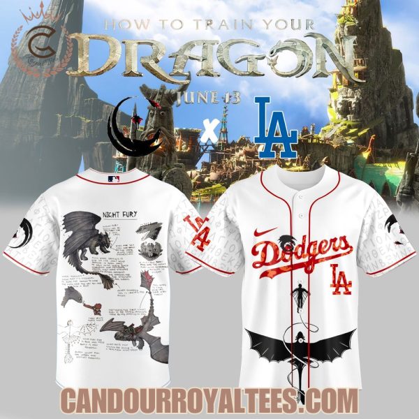 Los Angeles Dodgers How to Train Your Dragon Limited Jersey 2025