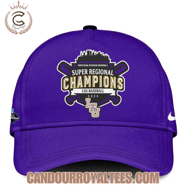 LSU Tigers 2025 Super Regionals Champions Tshirt, Hoodie, Cap