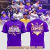 LSU Tigers Baseball NCAA National Champions 2025 Black Tshirt, Hoodie