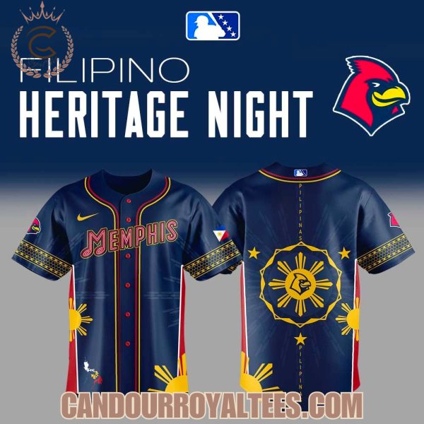 Memphis Redbirds Filipino Heritage Night Jersey