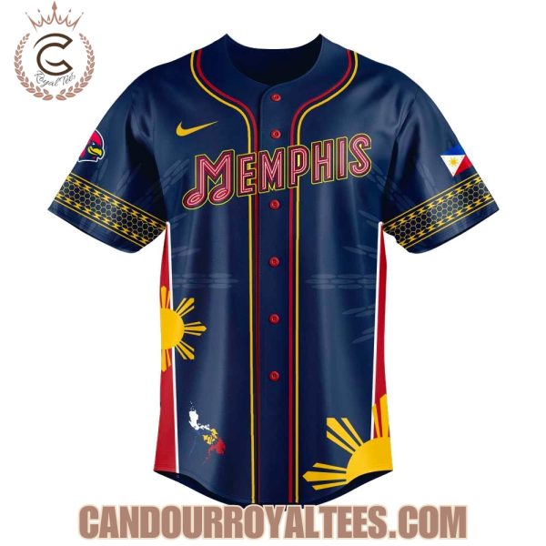 Memphis Redbirds Filipino Heritage Night Jersey
