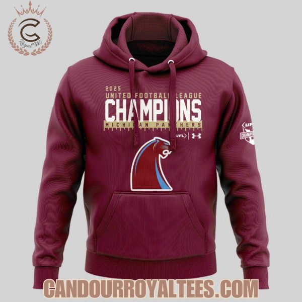 Michigan Panthers 2025 United Football League Champions Tshirt, Hoodie, Cap