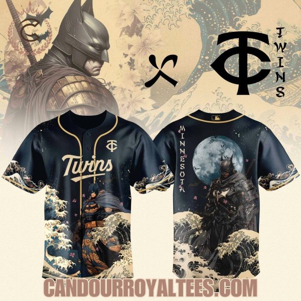 Minnesota Twins x Batman Night Limited Edition Jersey 2025