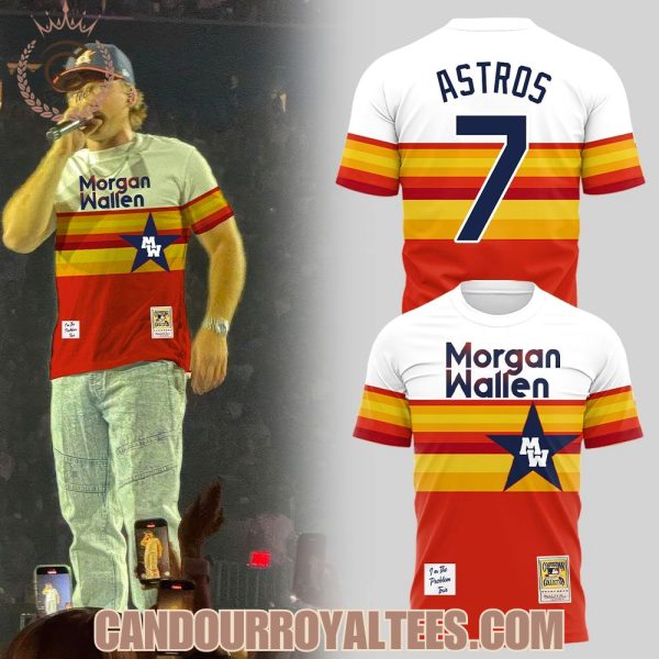 Morgan Wallen Live in Houston TShirt