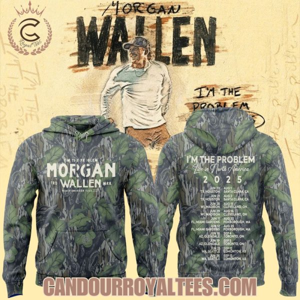 Morgan Wallen x Houston Texans Tour 2025 Camo Hoodie, Tshirt, Cap