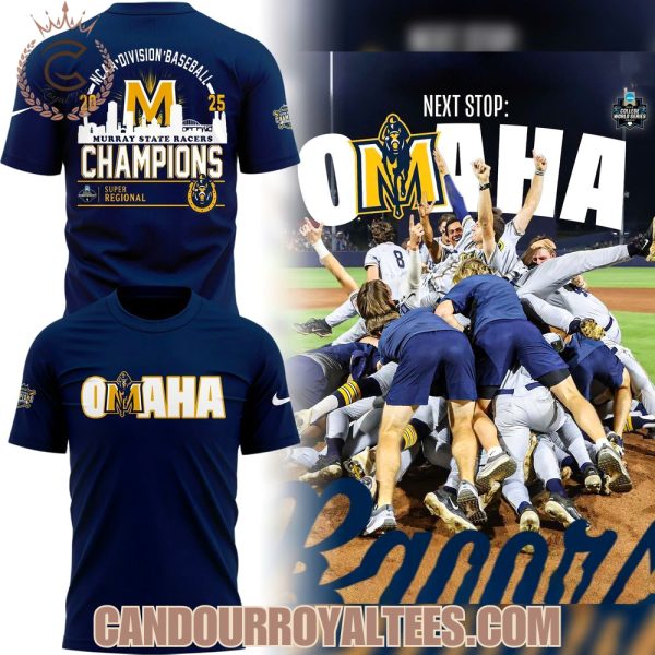 Murray State Racers 2025 Super Regional Champions – Tshirt, Hoodie, Cap