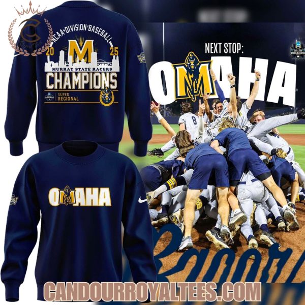 Murray State Racers 2025 Super Regional Champions – Tshirt, Hoodie, Cap