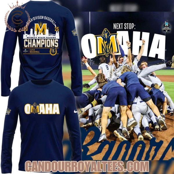 Murray State Racers 2025 Super Regional Champions – Tshirt, Hoodie, Cap