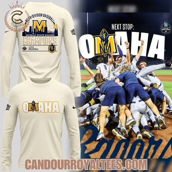 Murray State Racers 2025 Super Regional Champions – Tshirt, Hoodie, Cap