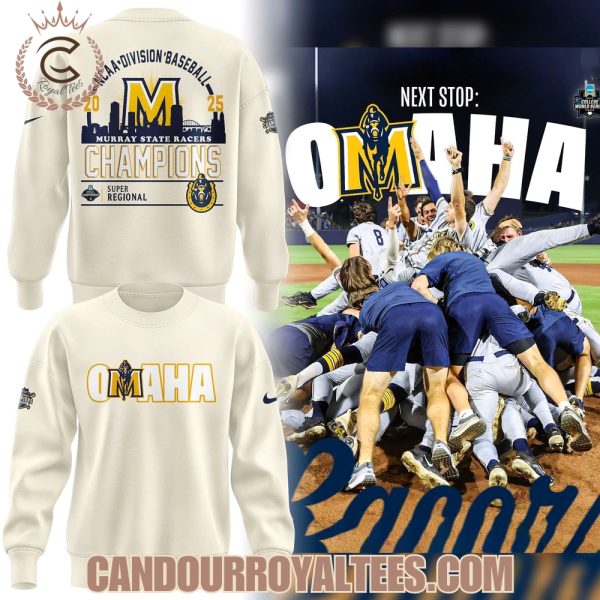 Murray State Racers 2025 Super Regional Champions – Tshirt, Hoodie, Cap