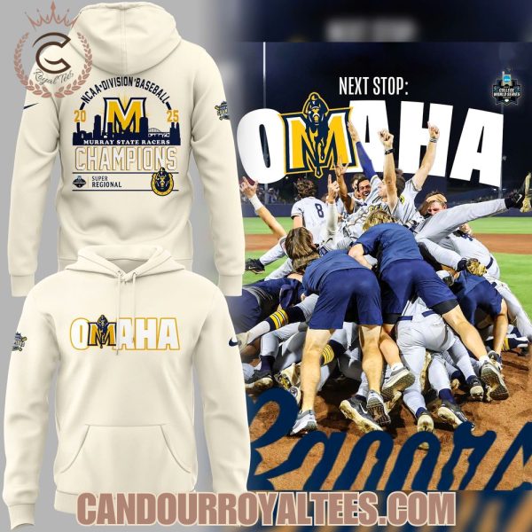 Murray State Racers 2025 Super Regional Champions – Tshirt, Hoodie, Cap