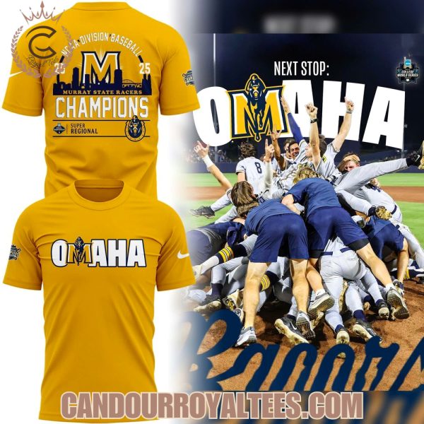 Murray State Racers 2025 Super Regional Champions – Tshirt, Hoodie, Cap