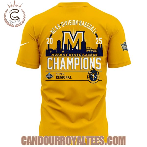 Murray State Racers 2025 Super Regional Champions – Tshirt, Hoodie, Cap