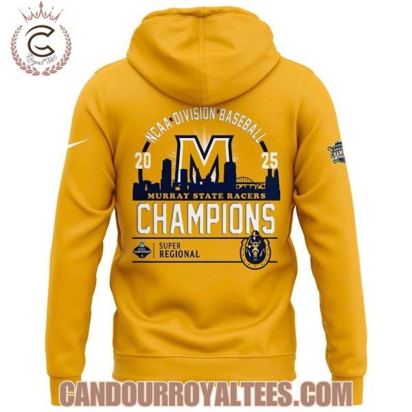 Murray State Racers 2025 Super Regional Champions – Tshirt, Hoodie, Cap