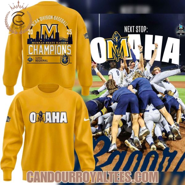 Murray State Racers 2025 Super Regional Champions – Tshirt, Hoodie, Cap
