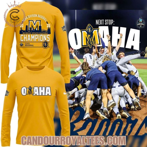 Murray State Racers 2025 Super Regional Champions – Tshirt, Hoodie, Cap