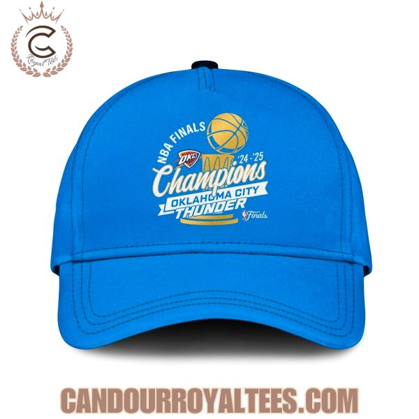 NBA 2025 Champions Oklahoma City Thunder Tshirt, Hoodie, Cap