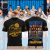 NBA Finals ’24-’25 Champions Okalahoma City Thunder White Tshirt. Hoodie