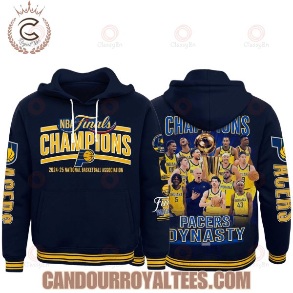 NBA Finals Champions 2025 Pacers Dynasty Hoodie