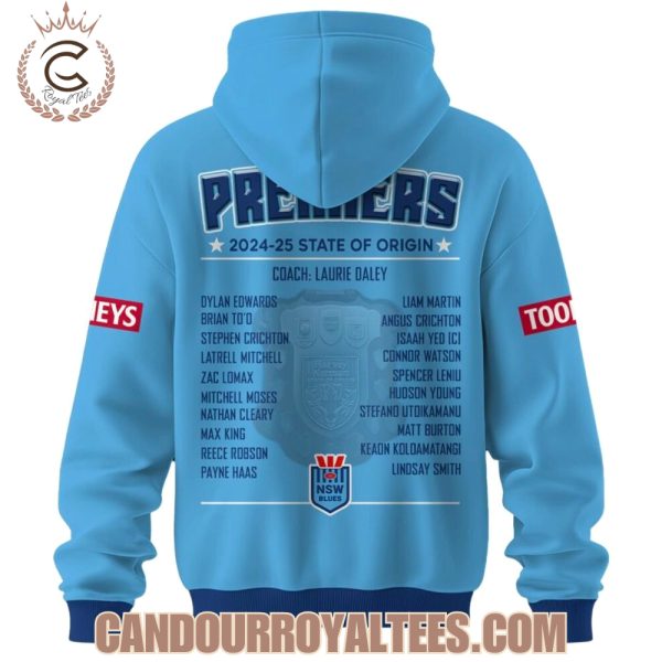 New South Wales Blues Premier 2024 2025 State Of Origin Tshirt, Hoodie, Cap