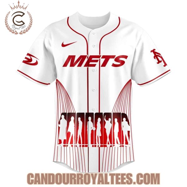 New York Mets ATEEZ World Tour Signature White Jersey