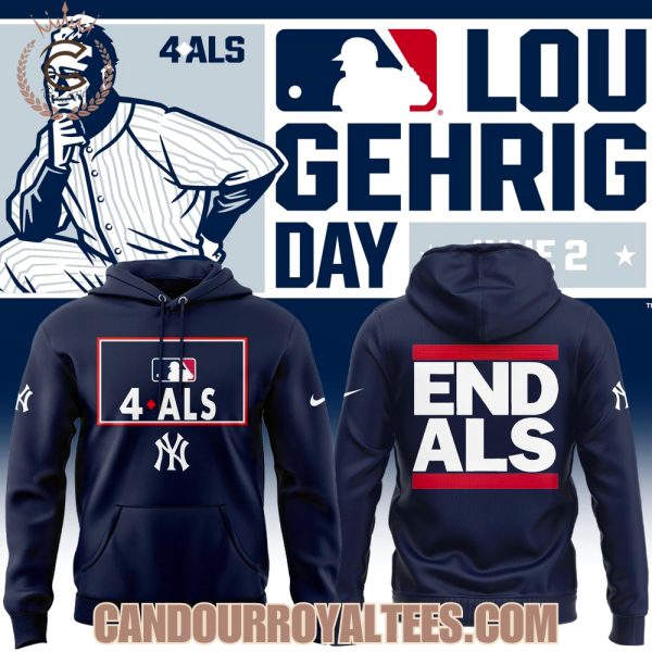 New York Yankees Awareness to ALS 2025 Hoodie, Tshirt