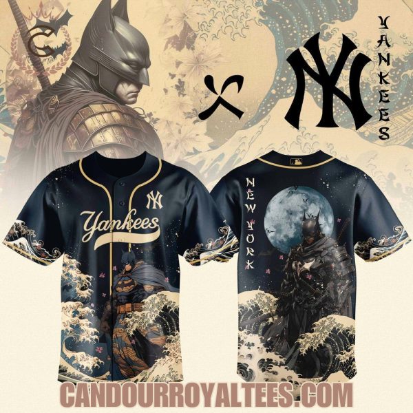 New York Yankees x Batman Night Limited Edition Jersey 2025