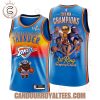 Oklahoma City Thunder NBA Finals 2025 Champions Basketball Jersey